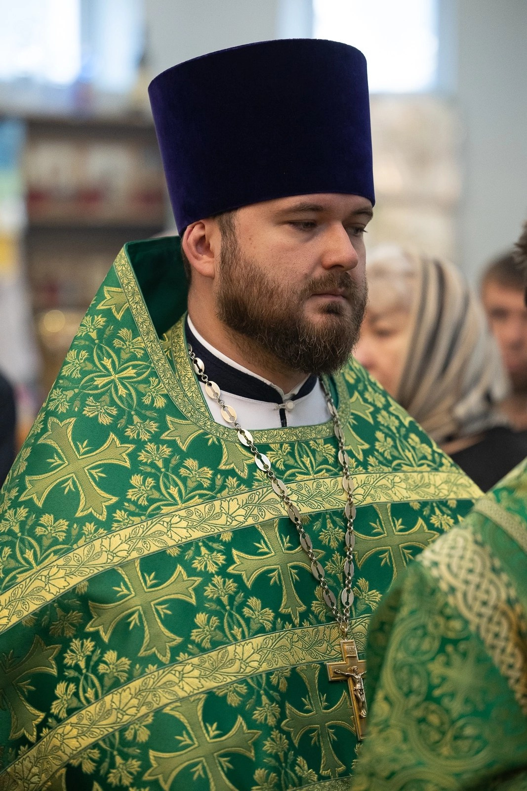 МИТРОПОЛИТ ИГНАТИЙ СОВЕРШИЛ БОЖЕСТВЕННУЮ ЛИТУРГИЮ В ХРАМЕ ВСЕХ СВЯТЫХ, В ЗЕМЛЕ РУССКОЙ ПРОСИЯВШИХ, Г. САРАТОВА. Саратовское Северо-Западное благочиние