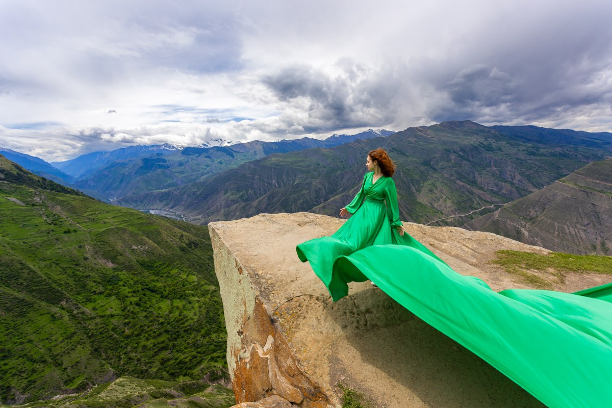 Фотосессия на Языке Тролля. Photomantis