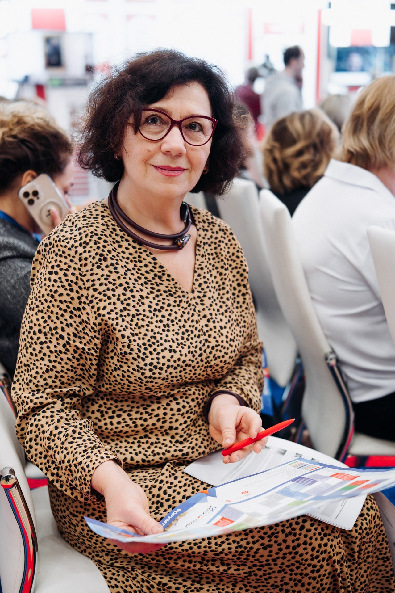 Экспофорум | Бизнес-лекция спикера Ольга Ноздренко. Репортажный фотограф Санкт-Петербург