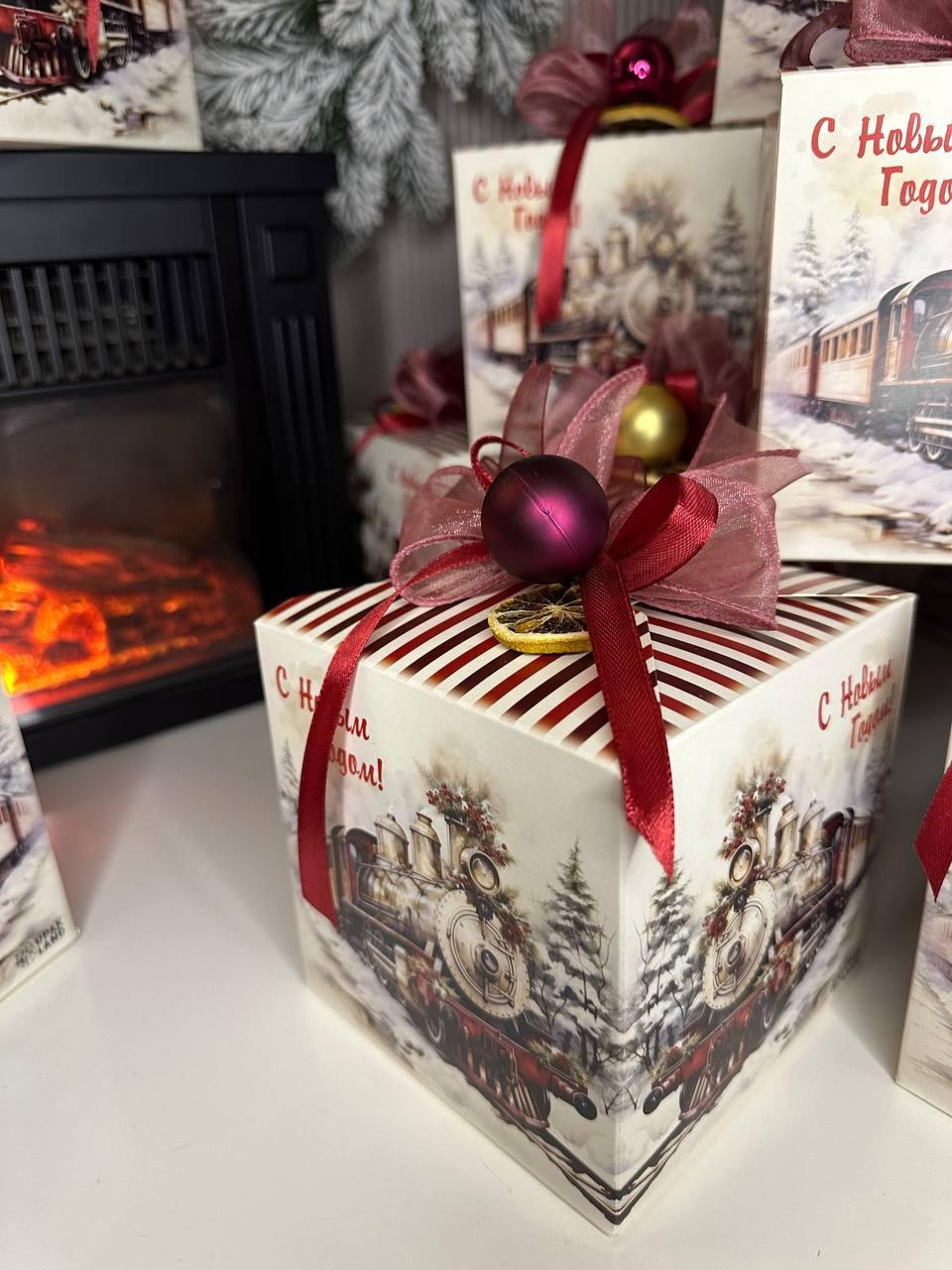 Новогодний презент учителю (2). Студия подарочных наборов «Владия»
