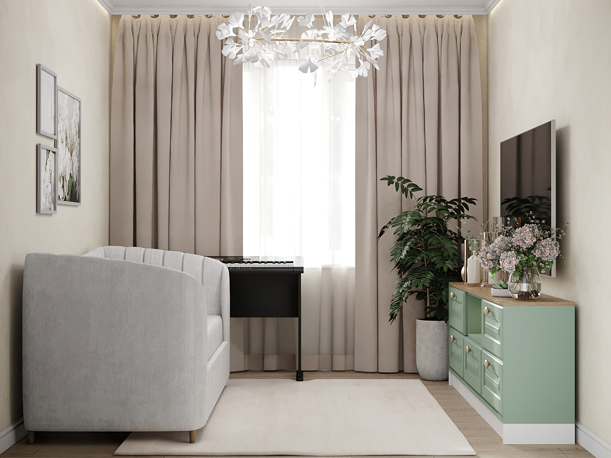 Квартира в стиле нежный прованс для атмосферной девушки. Батракова Наталья дизайнер интерьеров Санкт-Петербург Москва Архангель