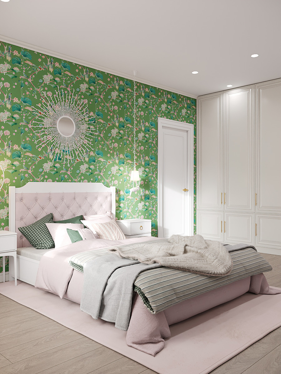 Квартира в стиле нежный прованс для атмосферной девушки. Батракова Наталья дизайнер интерьеров Санкт-Петербург Москва Архангель