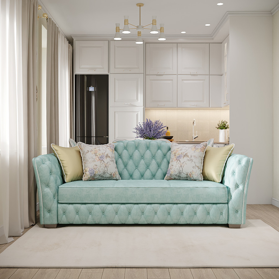 Квартира в стиле нежный прованс для атмосферной девушки. Батракова Наталья дизайнер интерьеров Санкт-Петербург Москва Архангель