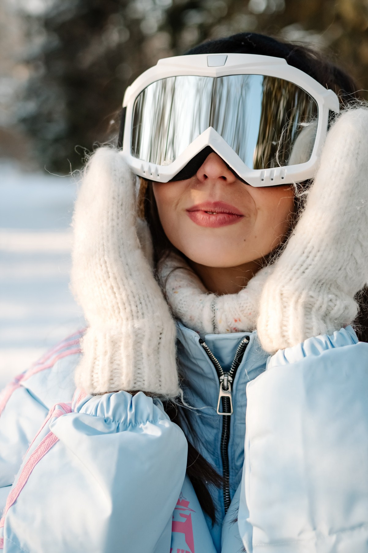 Прогулка с лыжами. Свадебный и семейный фотограф в Санкт-Петербурге Елена Худякова