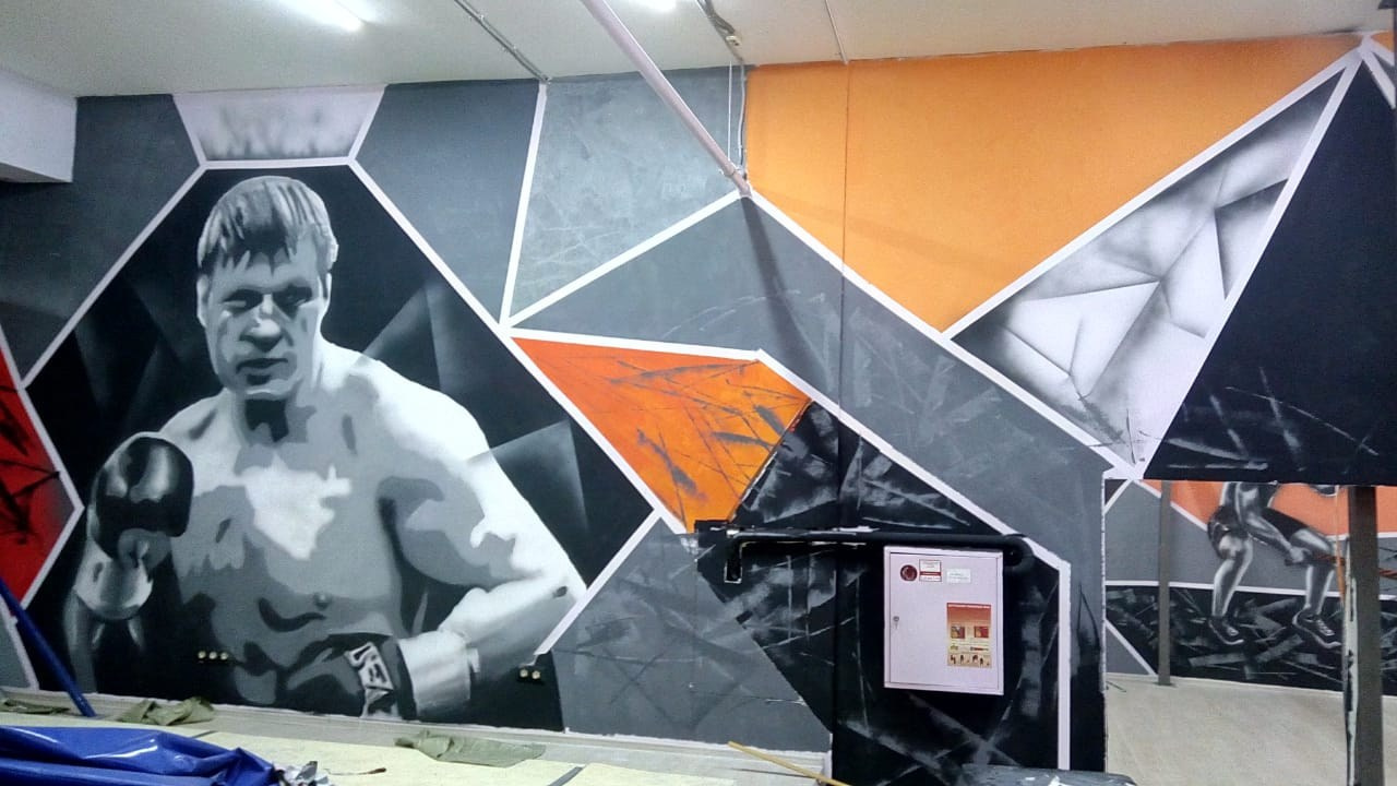 Роспись стен. Яр Панов Арт.Картины, татуировки, роспись стен и одежды в Москве