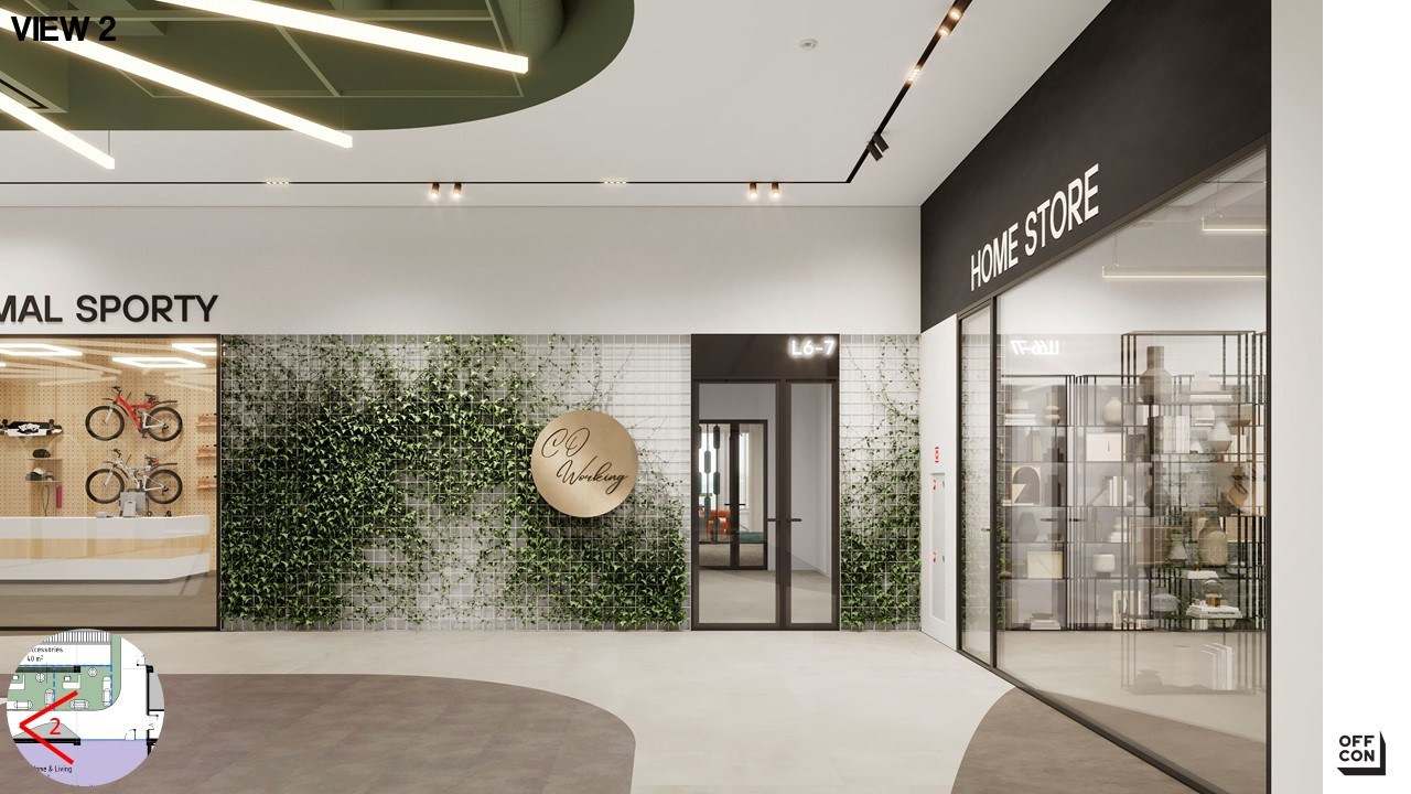 Офис/ ТЦ. Архитектура и интерьер