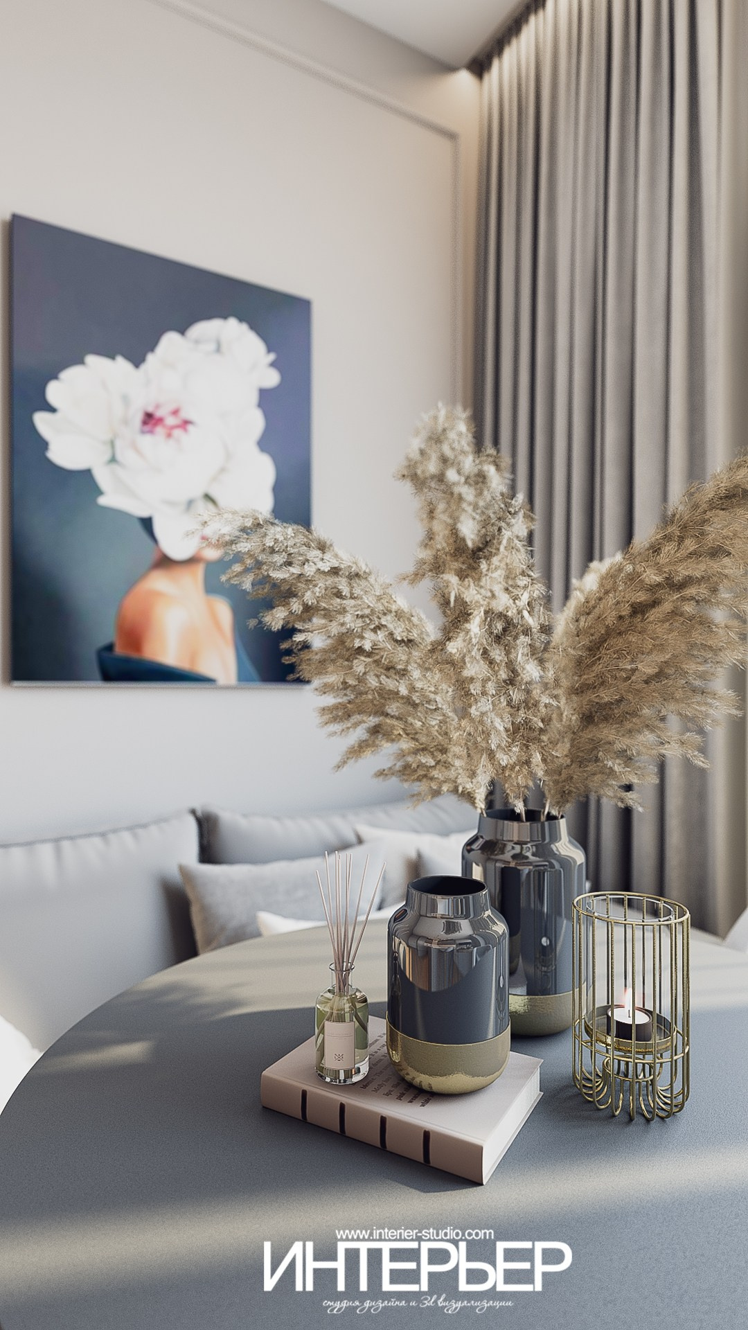 Портфолио. Дизайн интерьера, 3D визуализация и 3D моделирование. Создание проектов и чертежей. КМВ: Кисловодск, Пятигорск, Ессентуки и удаленно