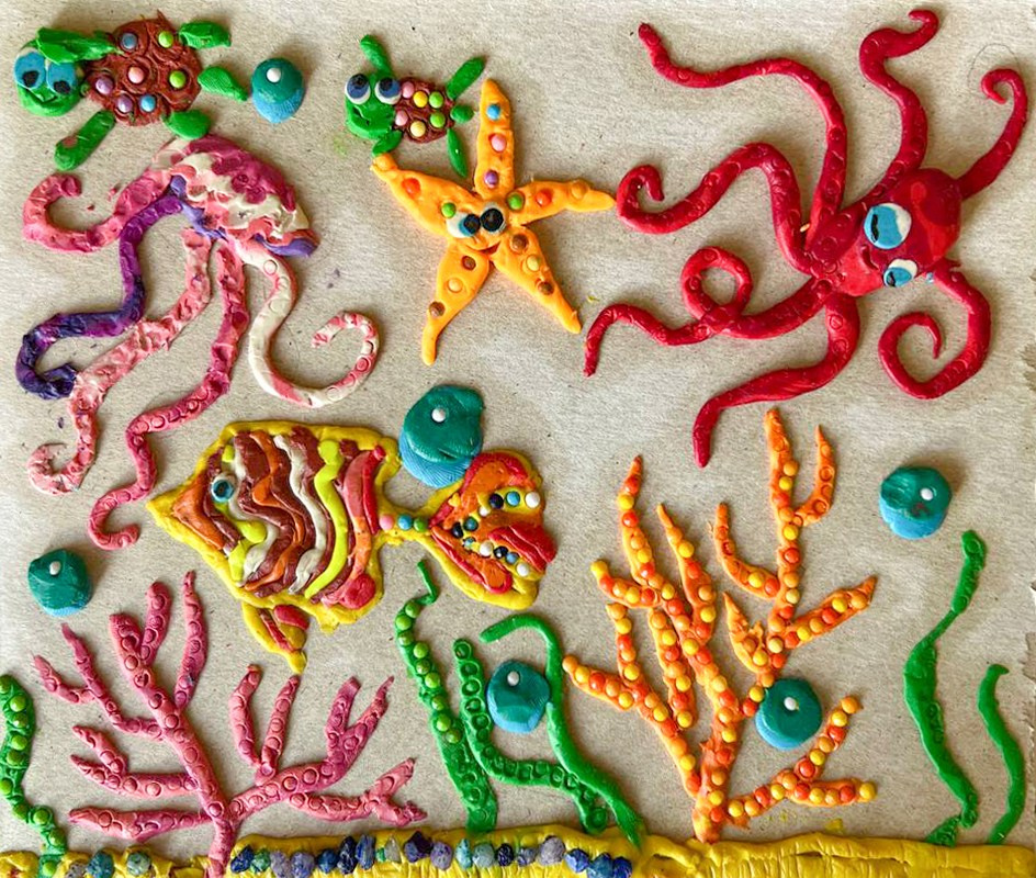 Художник Сальманович Ульяна. Фотограф Ольга Сальманович