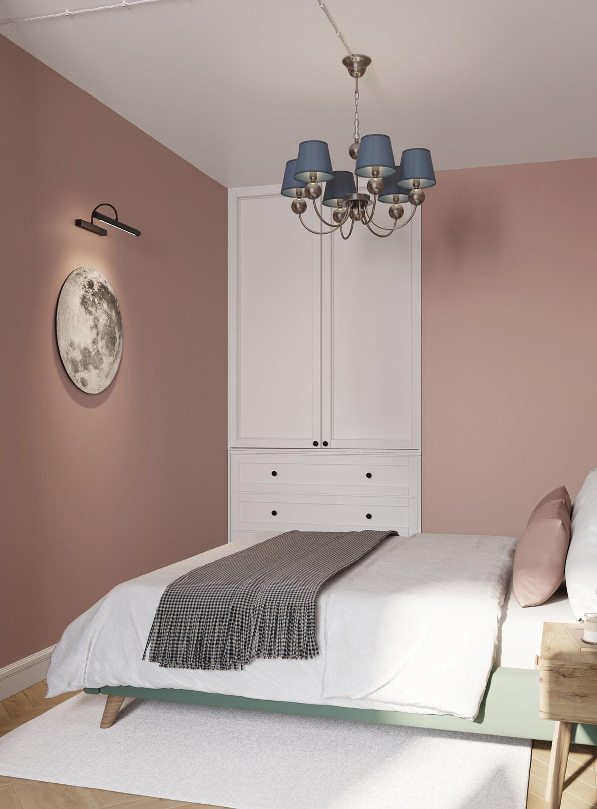 Визуализация квартиры в районе Царицыно. Москва. Заказать 3d визуализацию интерьеров — Дарья Веденёва