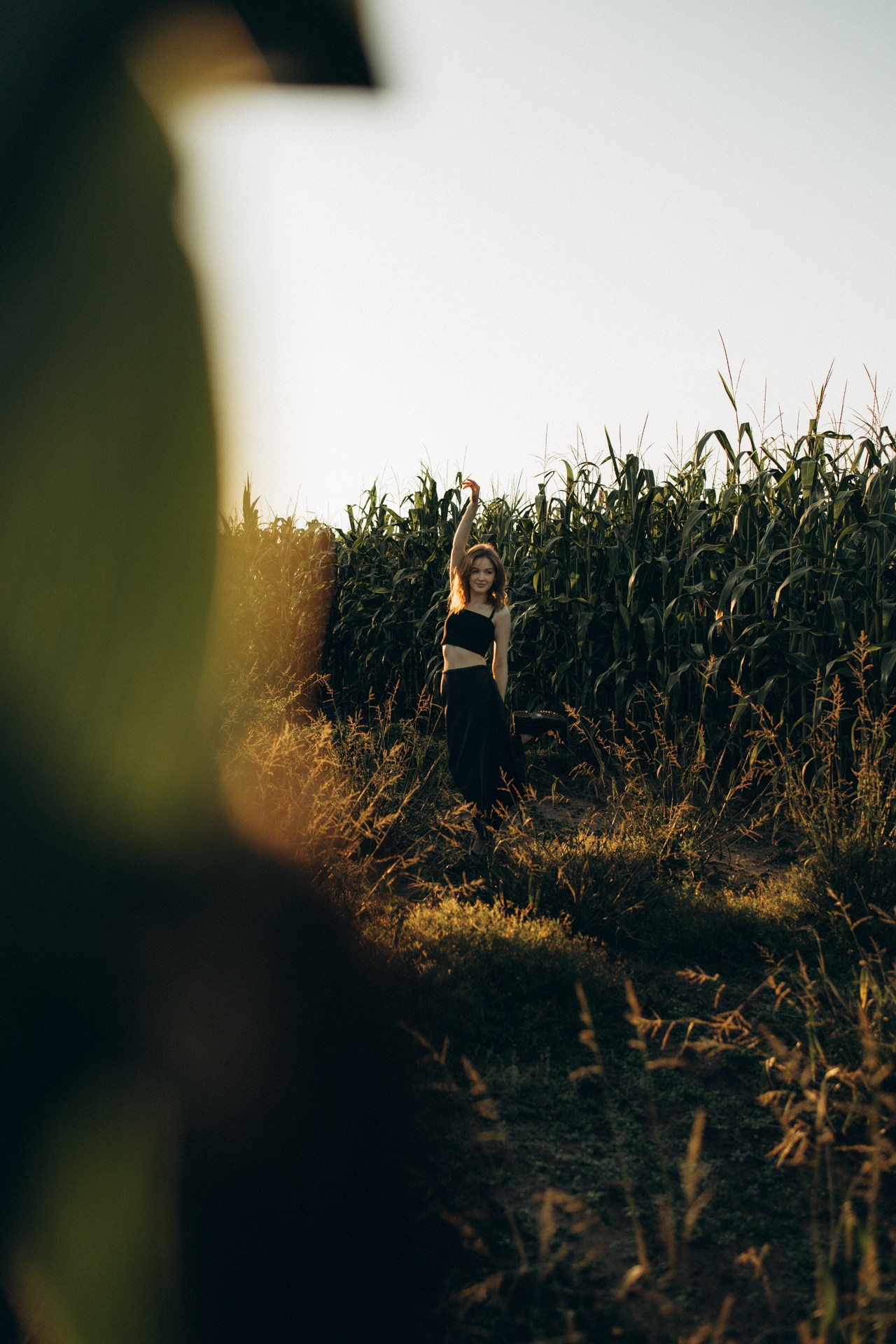 Фотосессия в кукурузном поле. Кристина. Семейный фотограф в Ижевске Даша Денисова