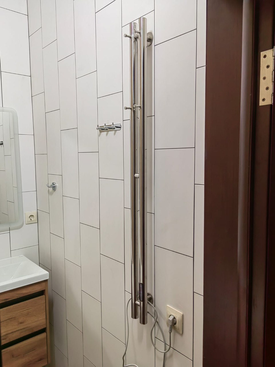 Ванная комната (ул. Альберта Камалеева д. 16). Ремонт санузла, туалета, ванной под ключ в Казани. Укладка плитки