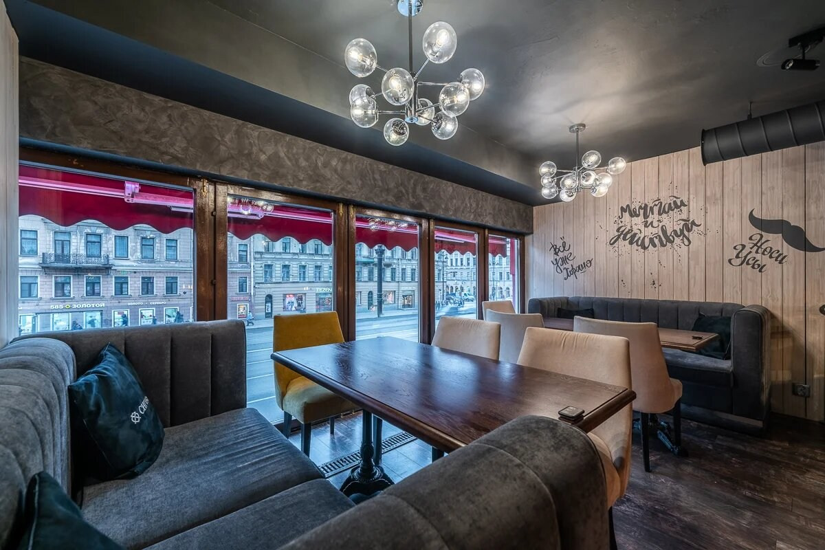 Ресторан-бар «Дали» г. Санкт-Петербург. Батракова Наталья дизайнер интерьеров Санкт-Петербург Москва Архангель