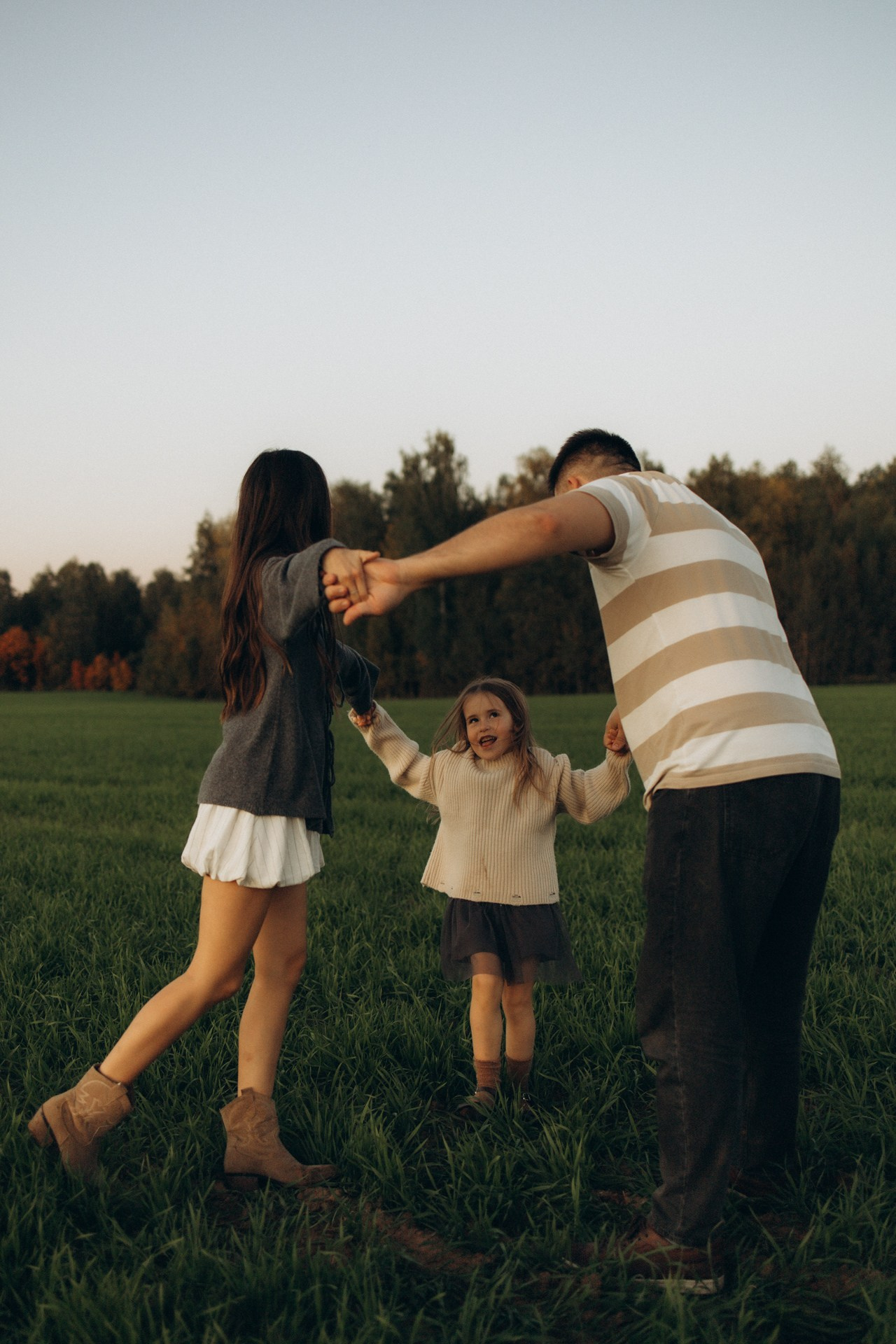 Алина, Дмитрий и Алиса. Семейный фотограф в Ижевске Даша Денисова