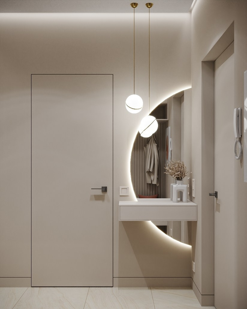 Квартира 45 м², Садовые кварталы. Студия дизайна