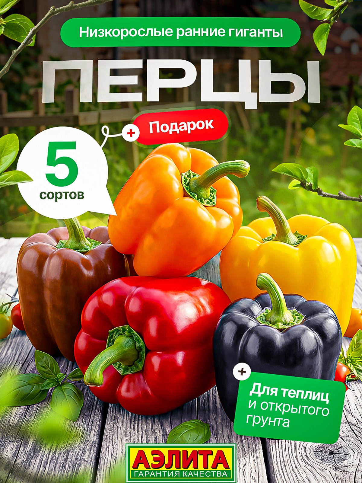 Семена перцев. Студия дизайна Вечтомова