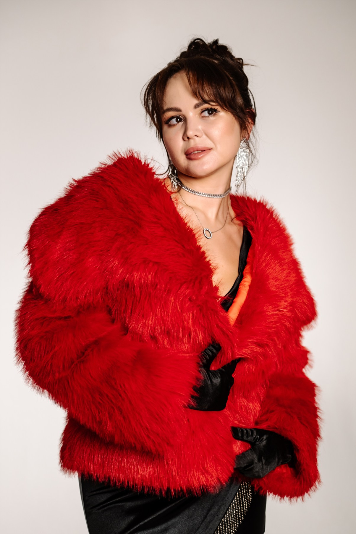 Индивидуальная. В шубке. Свадебный и сеейный фотограф в Санкт-Петербурге Елена Худякова