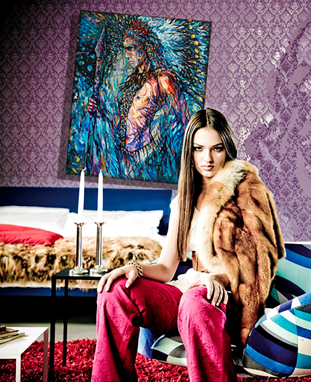 «Демон синего леса». Персональная галерея художника Котикова Виталия