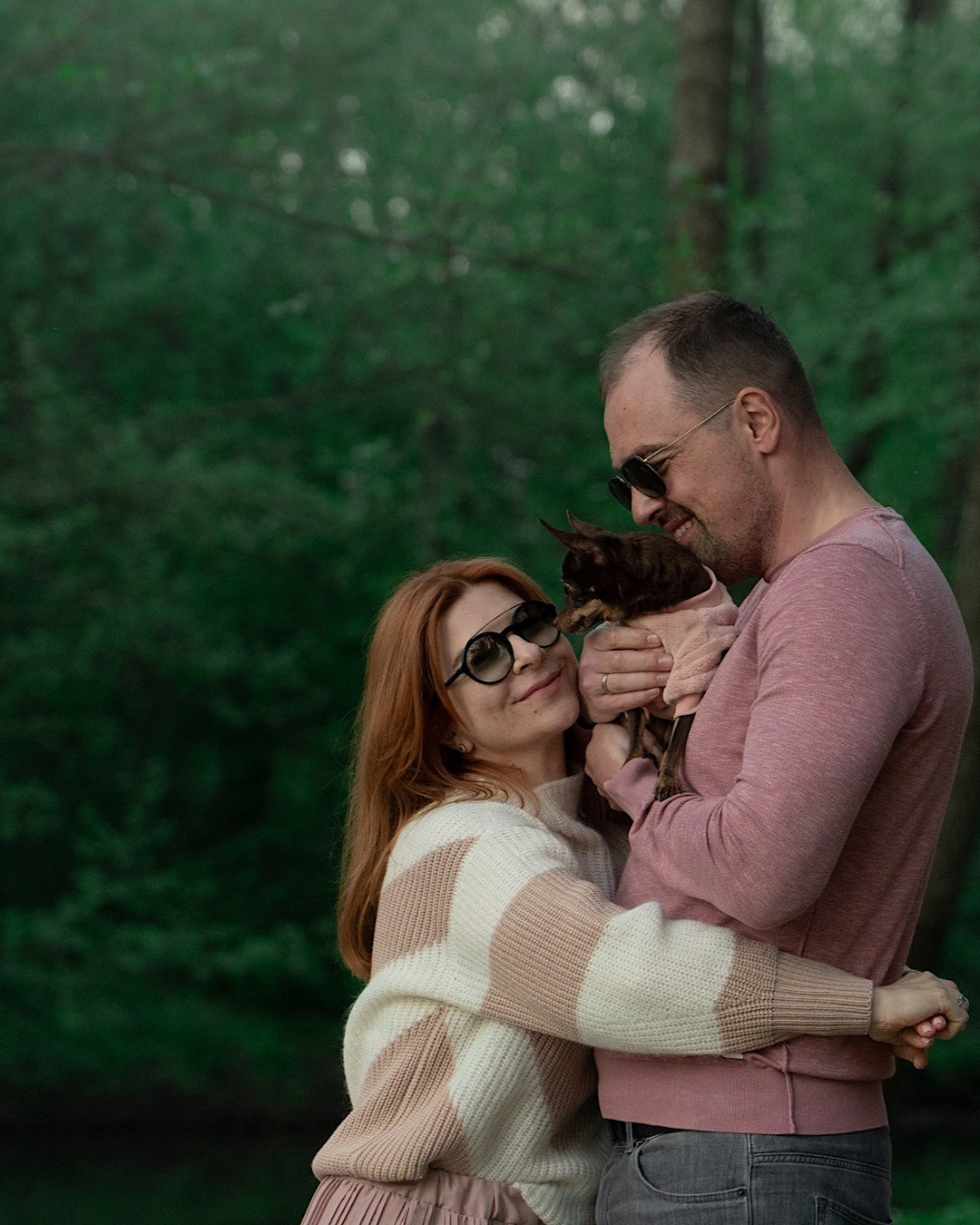 Марина и Мышка. Фотограф анималист в Москве и Санкт-Петербурге Свиридова Анна