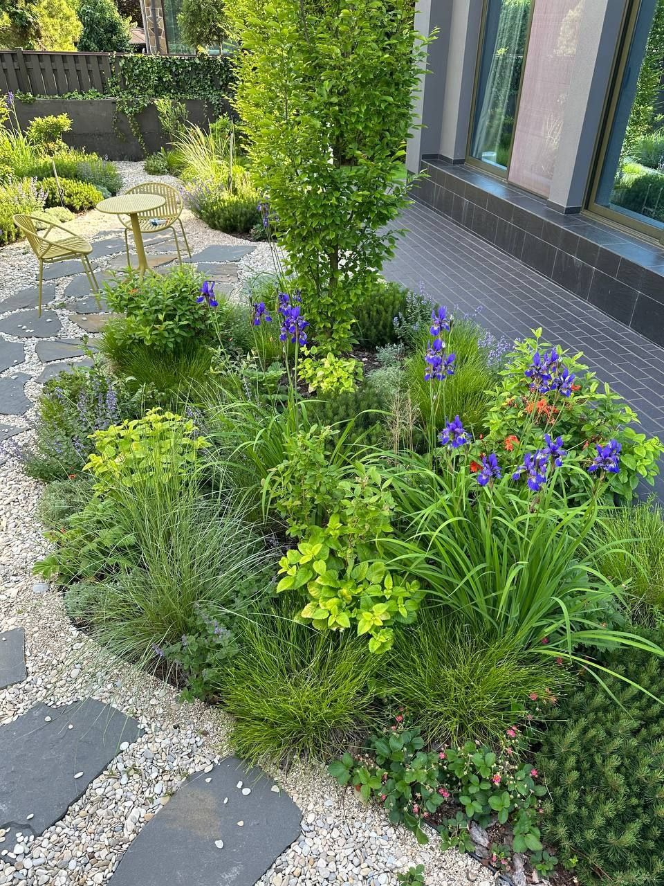 Участок в пейзажном силе. Дизайн интерьера, мебели и ландшафта на КМВ | OXY Design