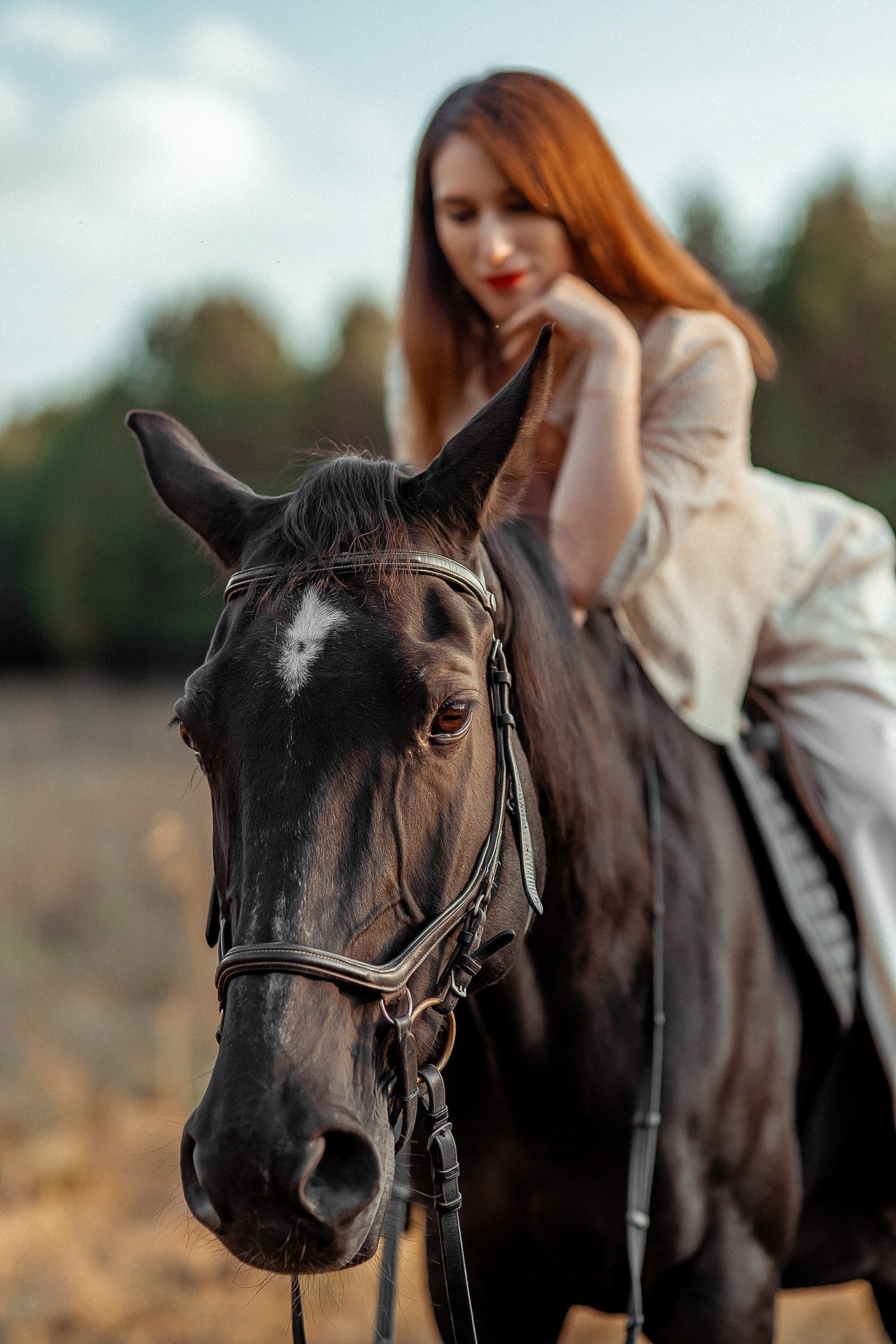 Фотосессия с лошадью. Семейный и женский фотограф Екатеринбург • Елена Москаленко