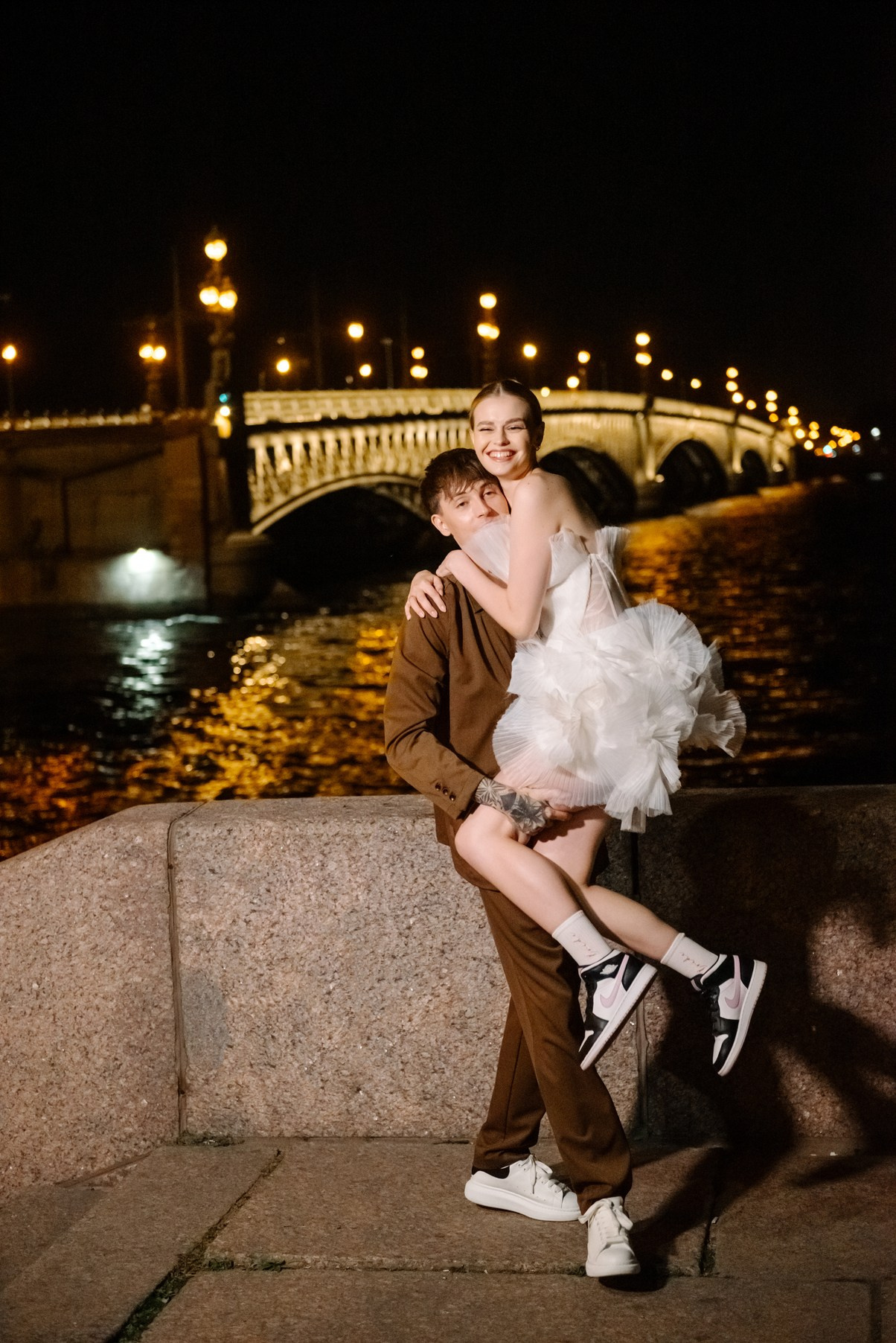 Троицкий мост. Свадебный и сеейный фотограф в Санкт-Петербурге Елена Худякова