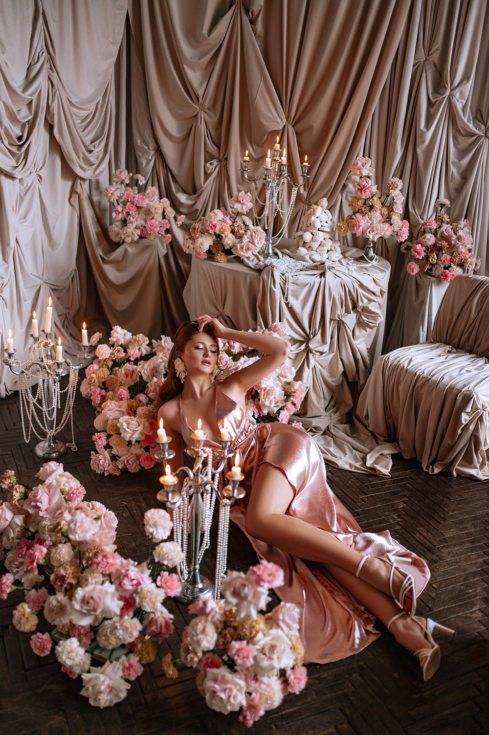 Портфолио со съемок в студиях и с фотопроектов