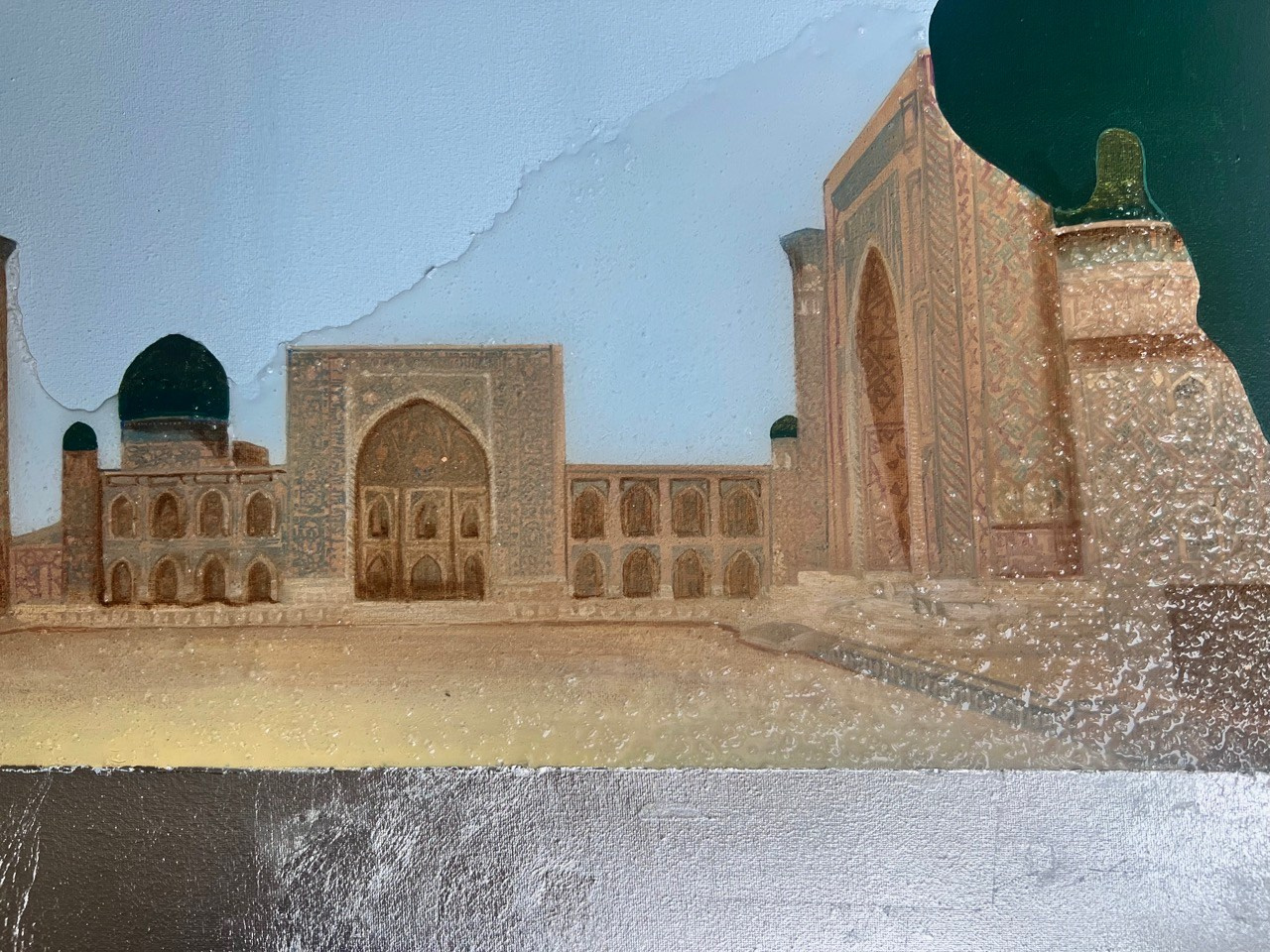 Серия «Волшебница Изумрудного Востока». Картины пейзаж