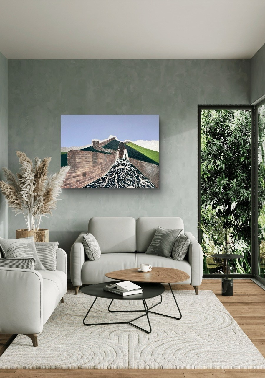 Серия «Волшебница Изумрудного Востока». Картины пейзаж