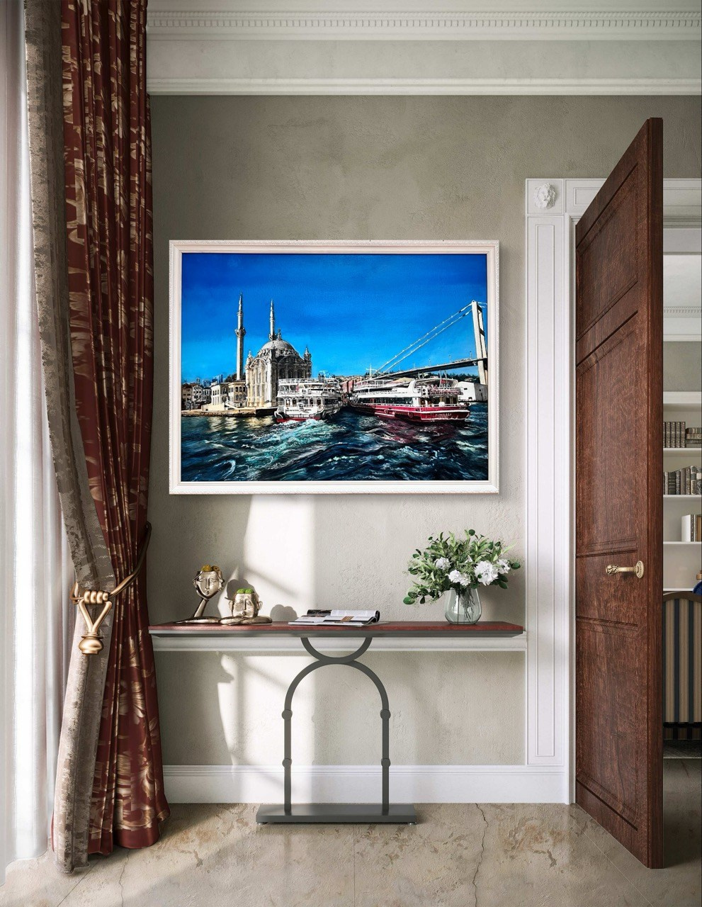 Серия «Города — великие творения рук человеческих». Картины пейзаж