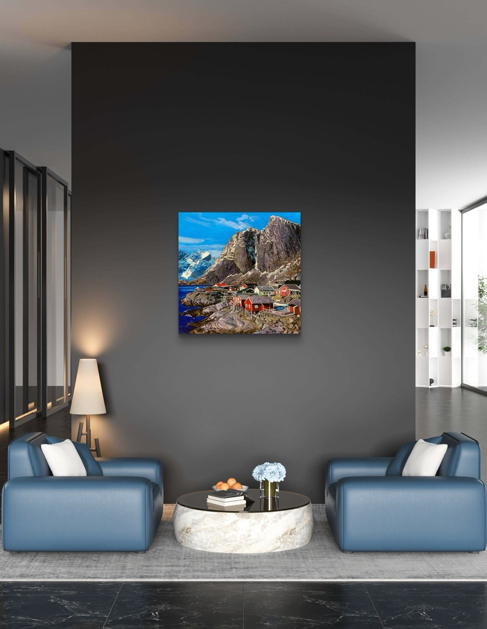 Серия «Города — великие творения рук человеческих». Картины пейзаж