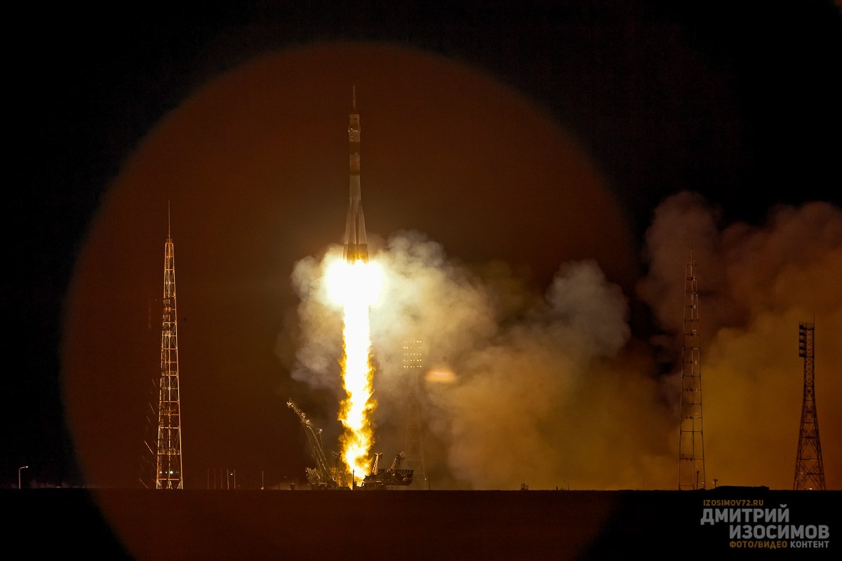 Байконур. Запуск «Союз ТМА-16М» на МКС