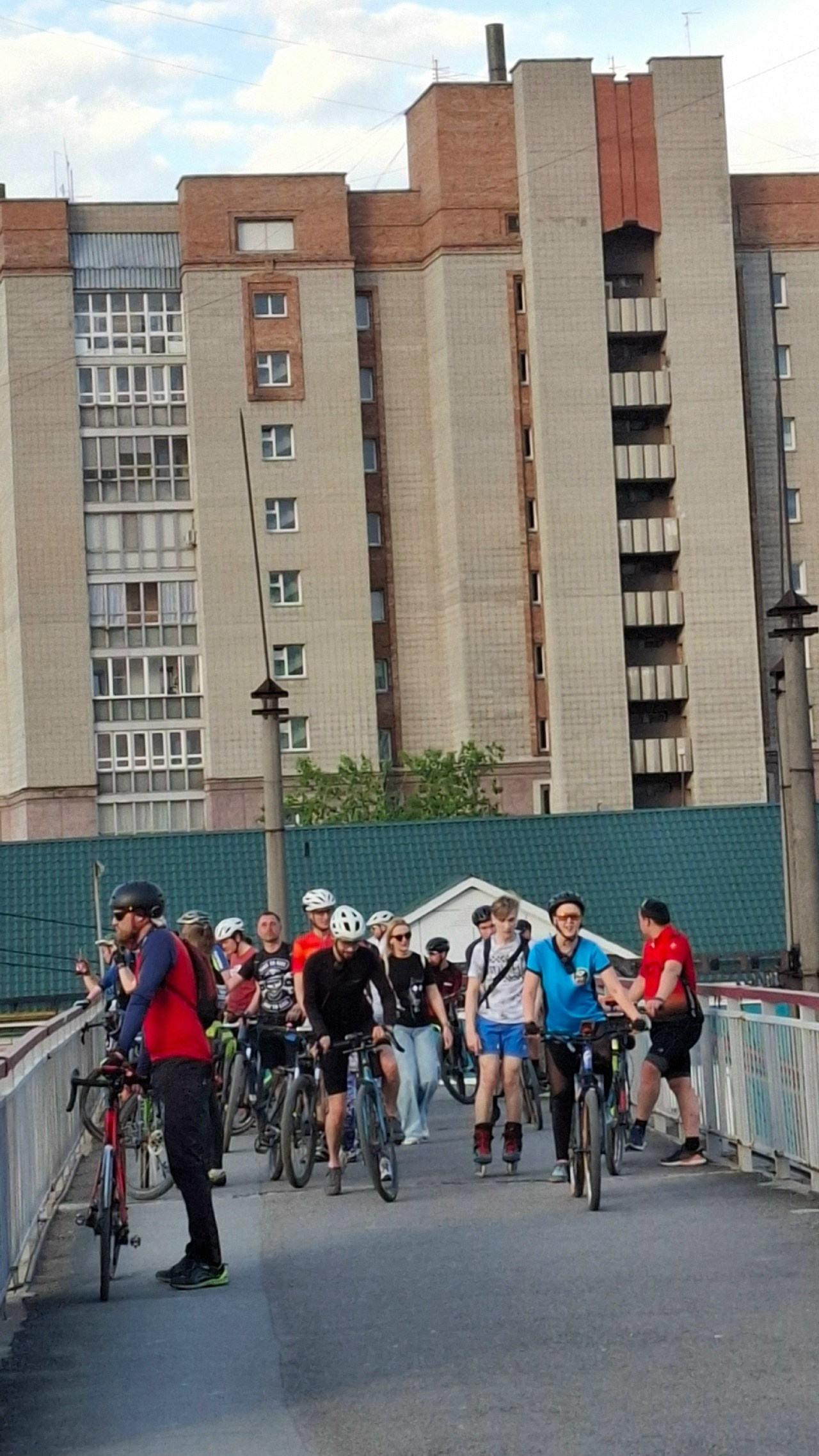 Вечерка по башням совместно с НВС (27 км). Новосибирское велосообщество #Навигаторовнаедет