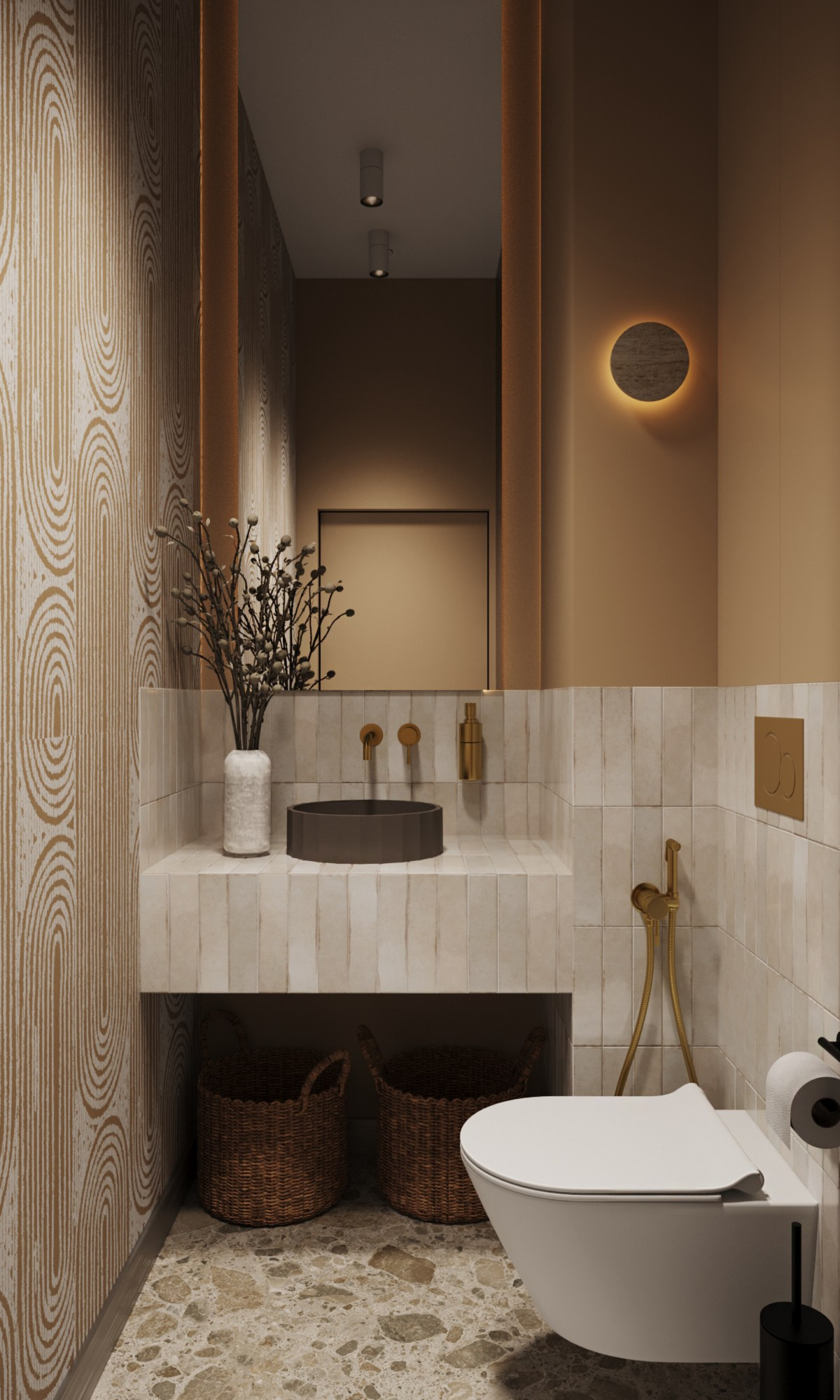 Салон красоты 125 м² // строительство. Дизайнер интерьера | kolchanova.dsgn