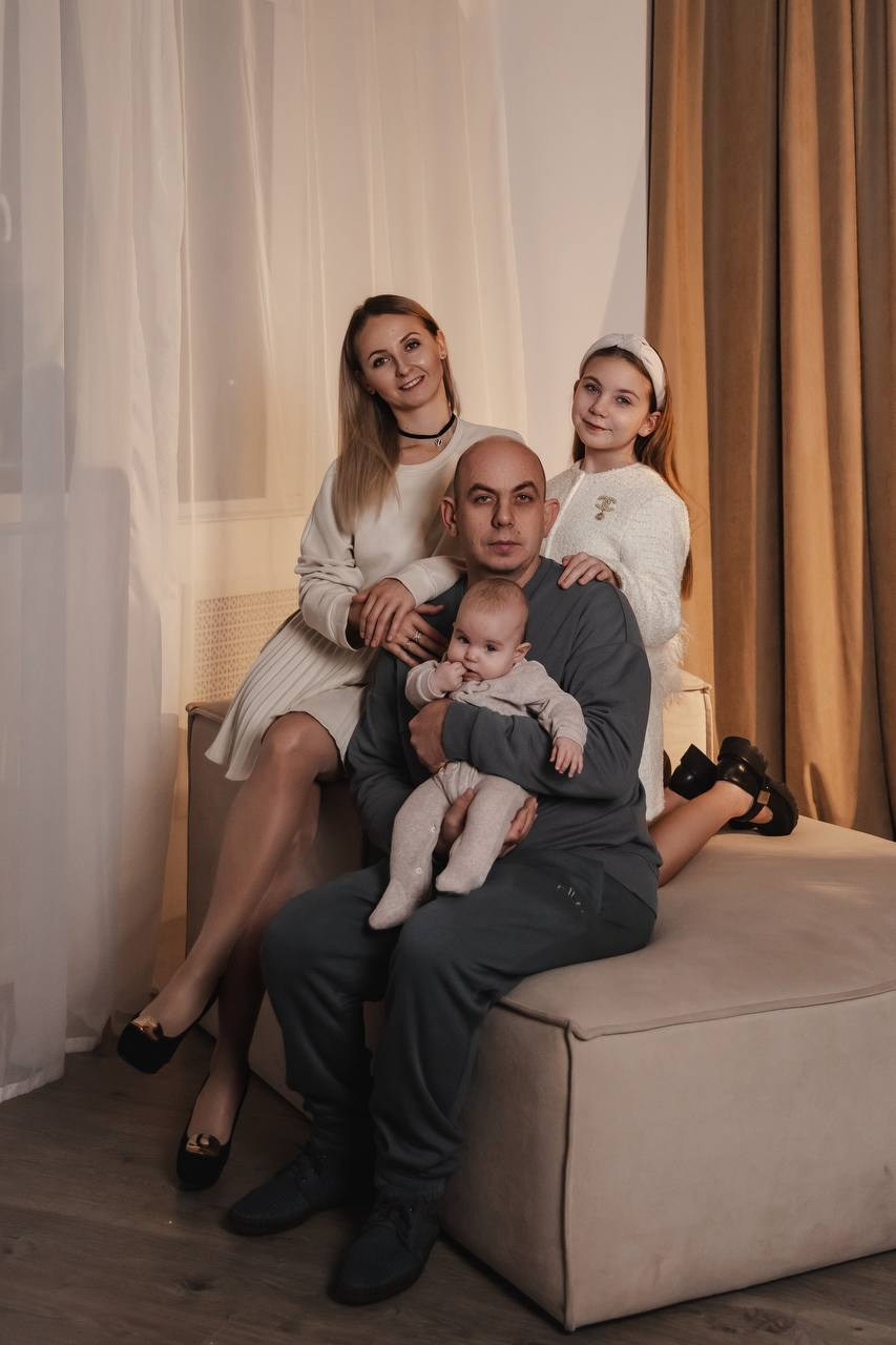 Семья Пономаревы. Фотограф Анастасия Борисова