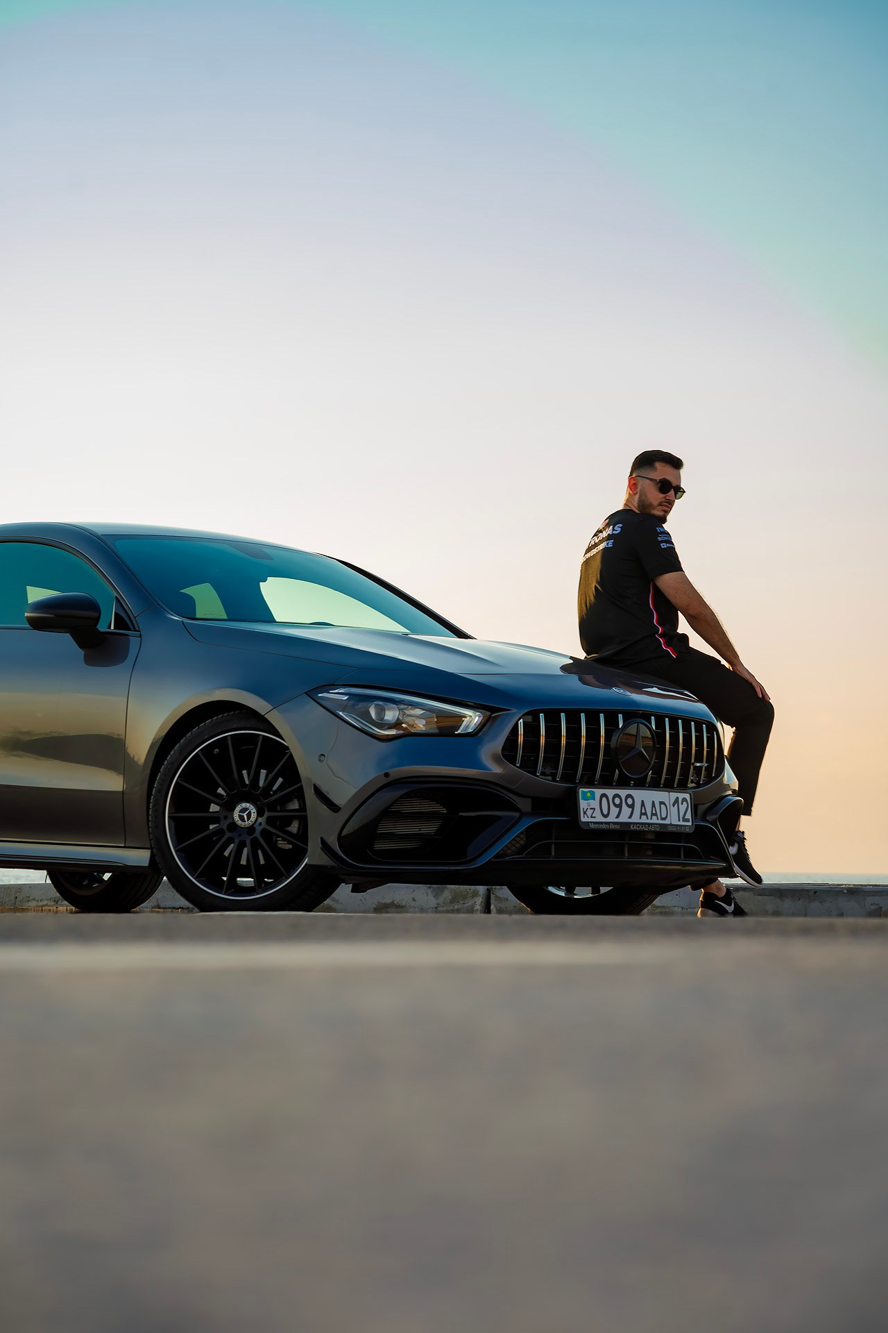 Mercedes CLA AMG. Романовский Илья
