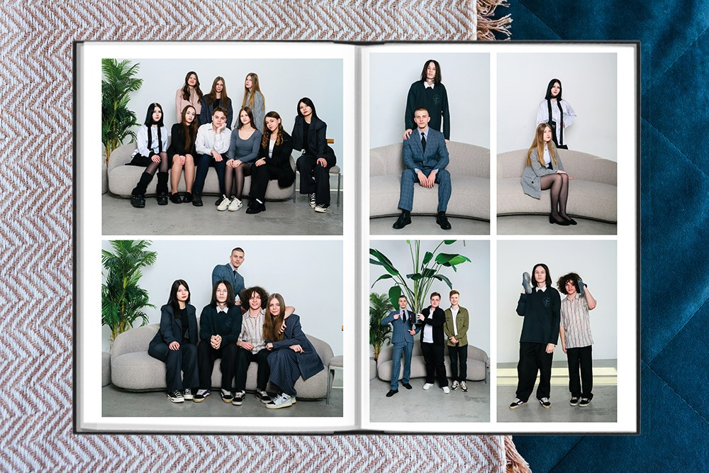 Выпускной альбом «Большой альбом про нас». Студия выпускных альбомов Ольги Галкиной. Томск