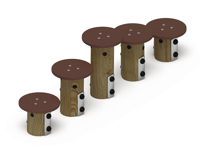 Бум (лиственница орех) СО 1.55.07-Л.И1.02 Габариты (ШхДхВ): 1920х320х500 Зона безопасности, мм: 3920х3320