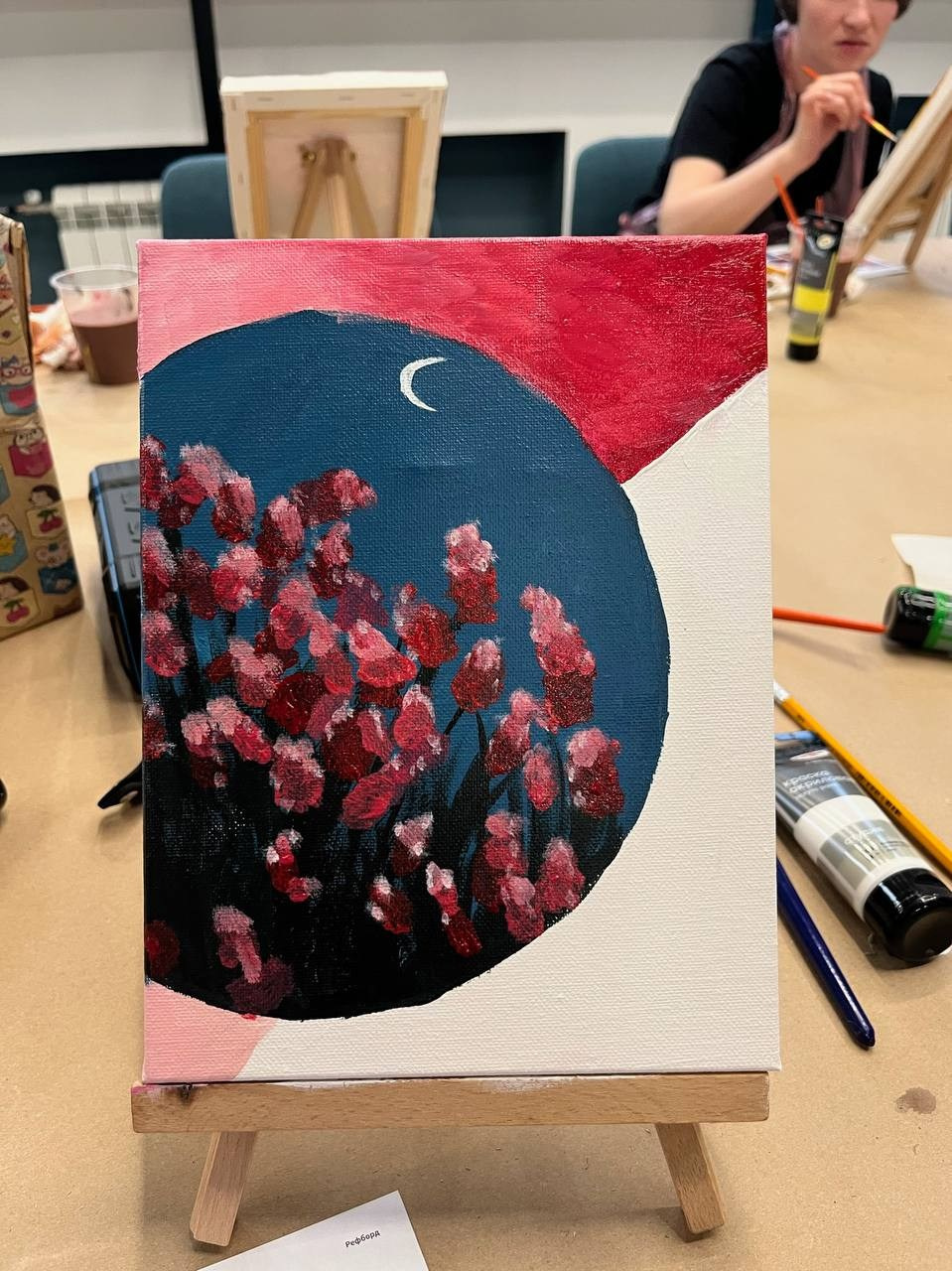 Рисование акрилом мк Москва