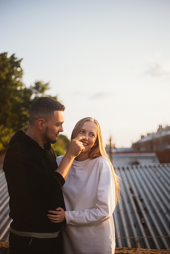 Лав стори на крыше. Детский и семейный фотограф, фотограф мероприятий Нижний Новгород