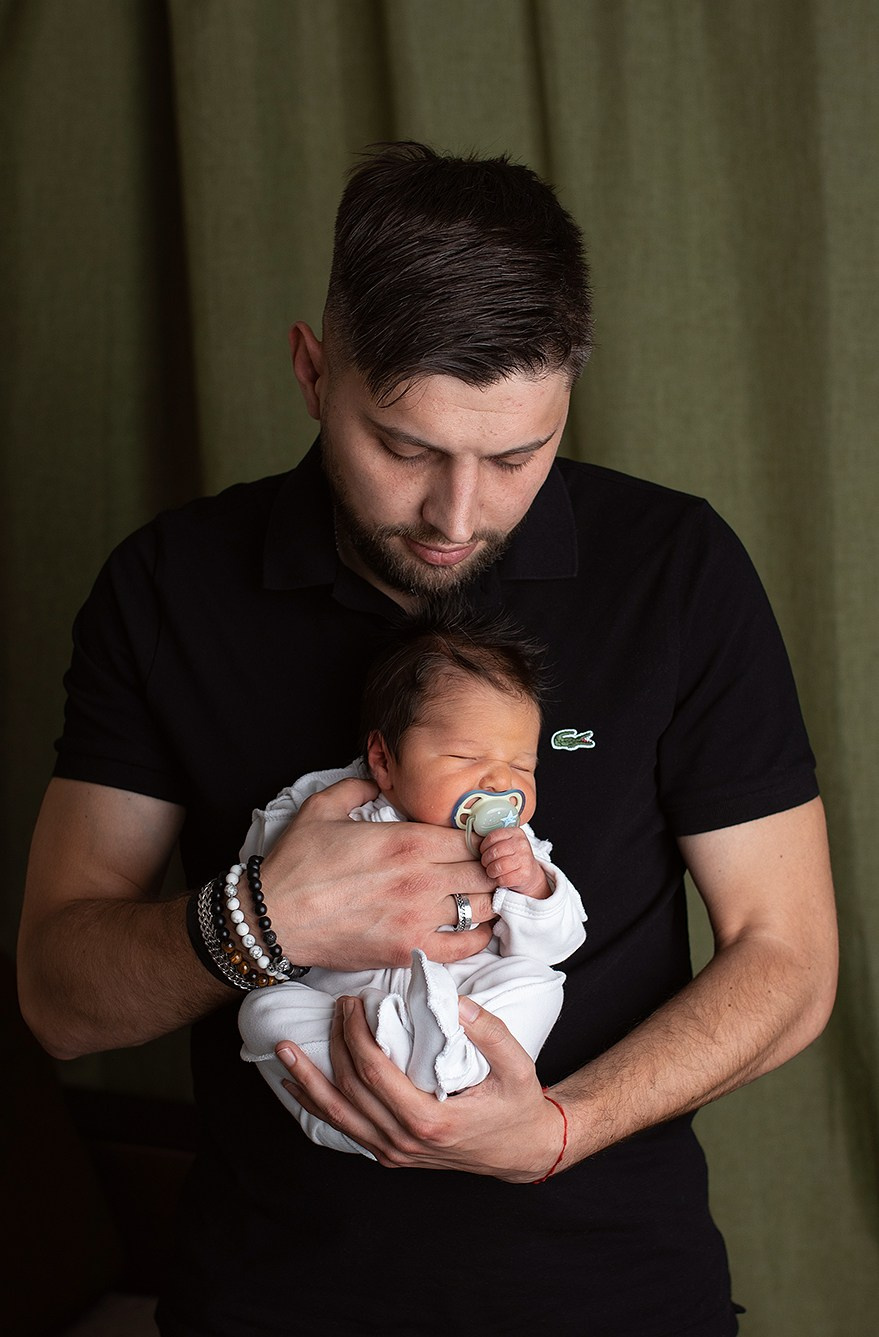 Lifestyle съёмка Мишутки. Фотограф новорождённых и малышей до года в Москве и Московской области