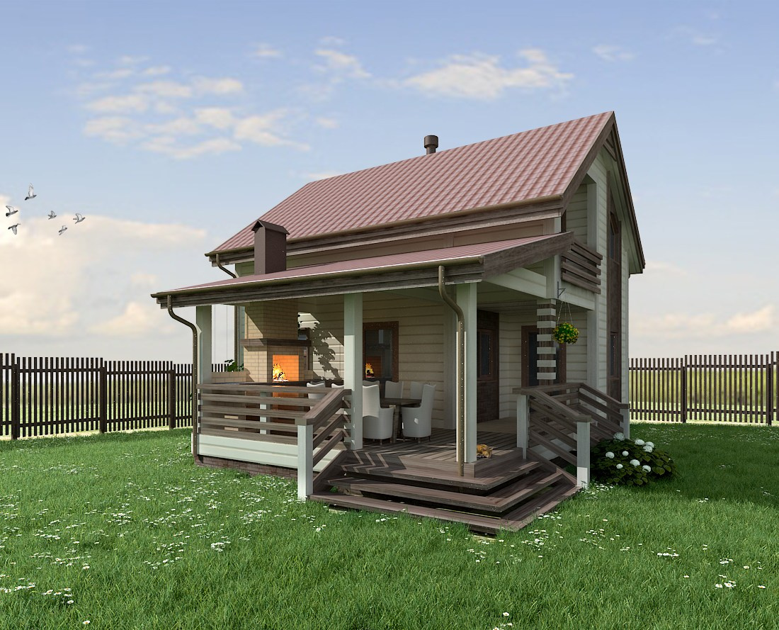 Дом в п. Ромашки. Дизайнер в Санкт-Петербурге Дмитрий Цыбулько