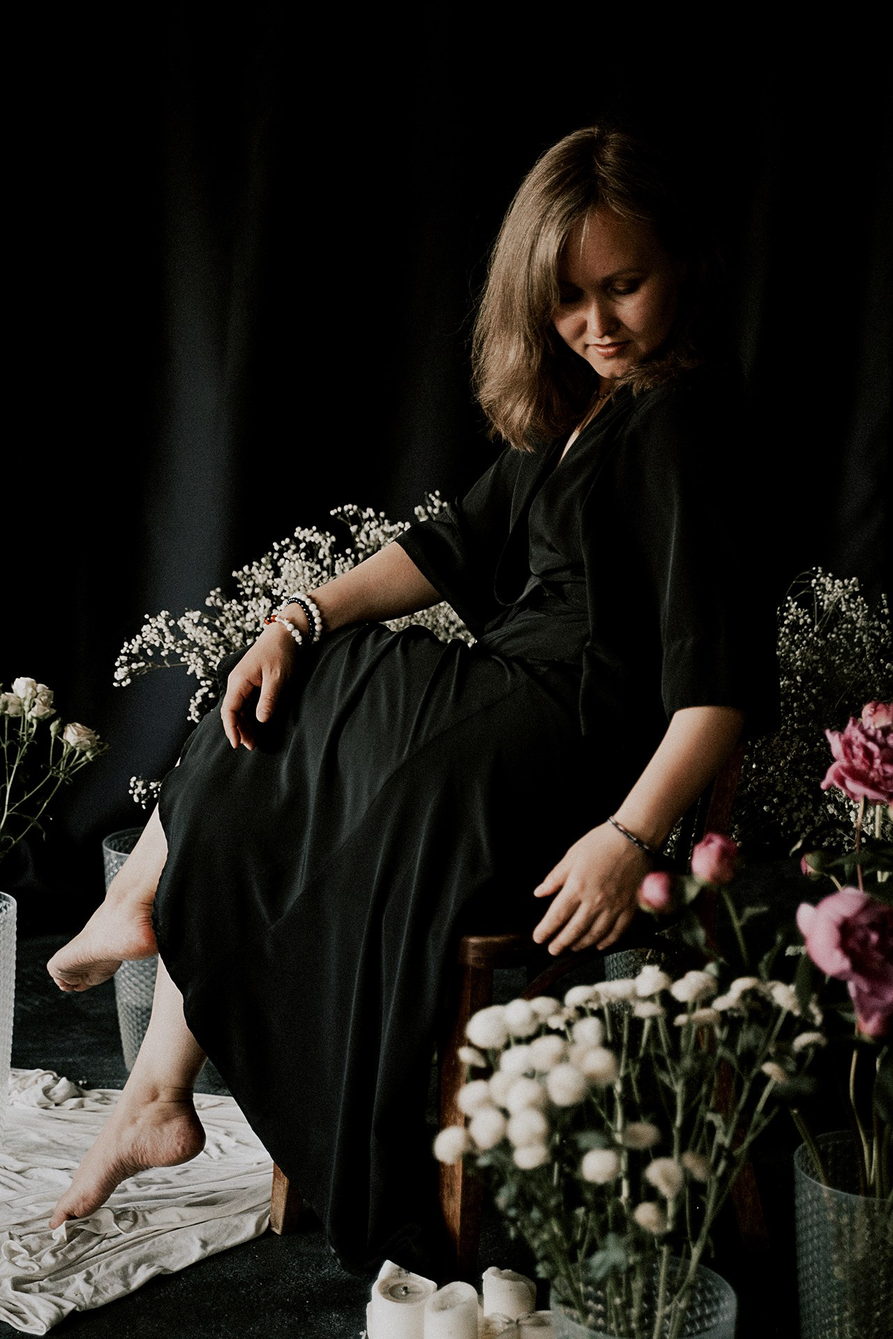 Алина инструктор йоги. Семейный и женский фотограф, контент фотосессия в Екатеринбурге