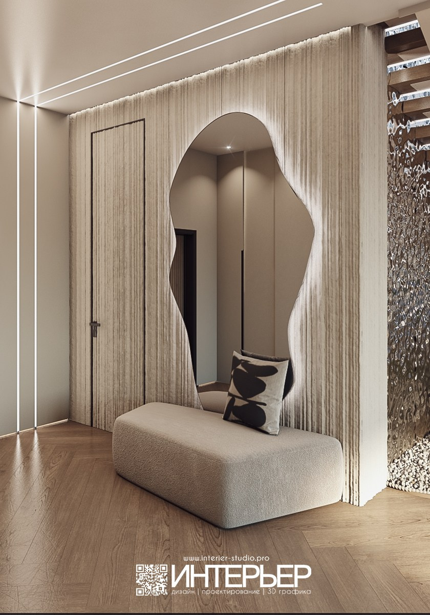 Дизайн-проект Дома Константина и Олеси. Дизайн интерьера, 3D визуализация и 3D моделирование. Создание проектов и чертежей. КМВ: Кисловодск, Пятигорск, Ессентуки и удаленно