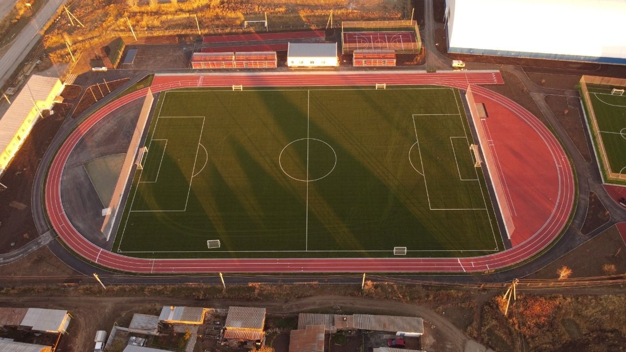 СТАДИОН ЮНОСТЬ С. УЙСКОЕ. Recro