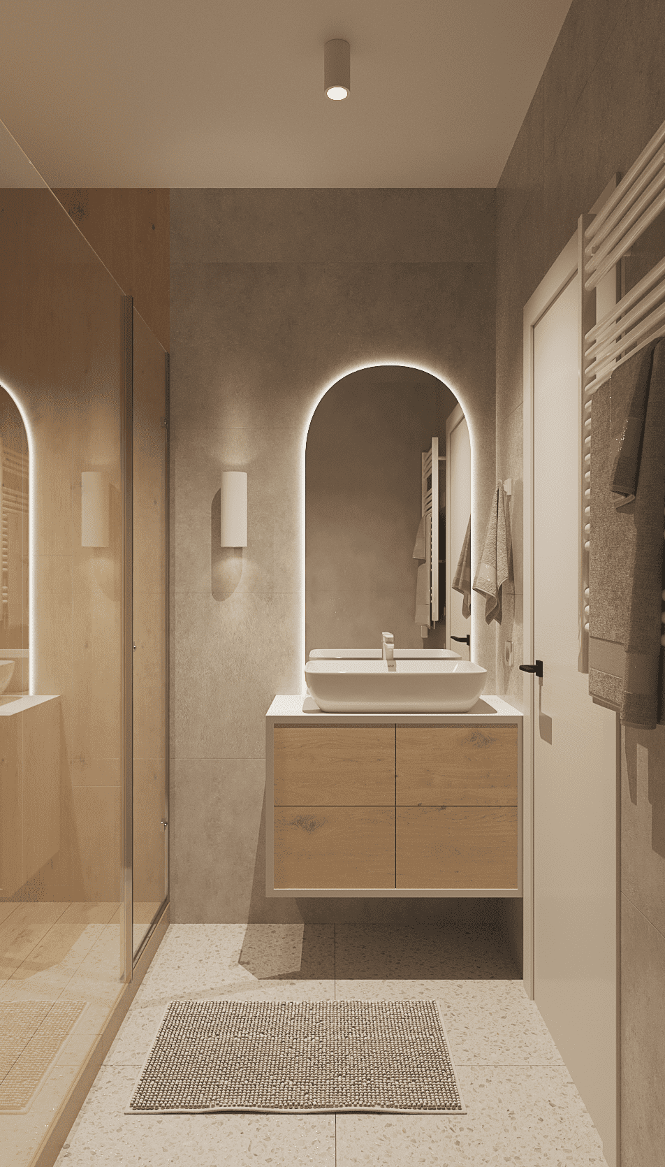 Дуплекс «Сосновый» Геленджик. Дизайнер интерьера и архитектор Евгения Митишева