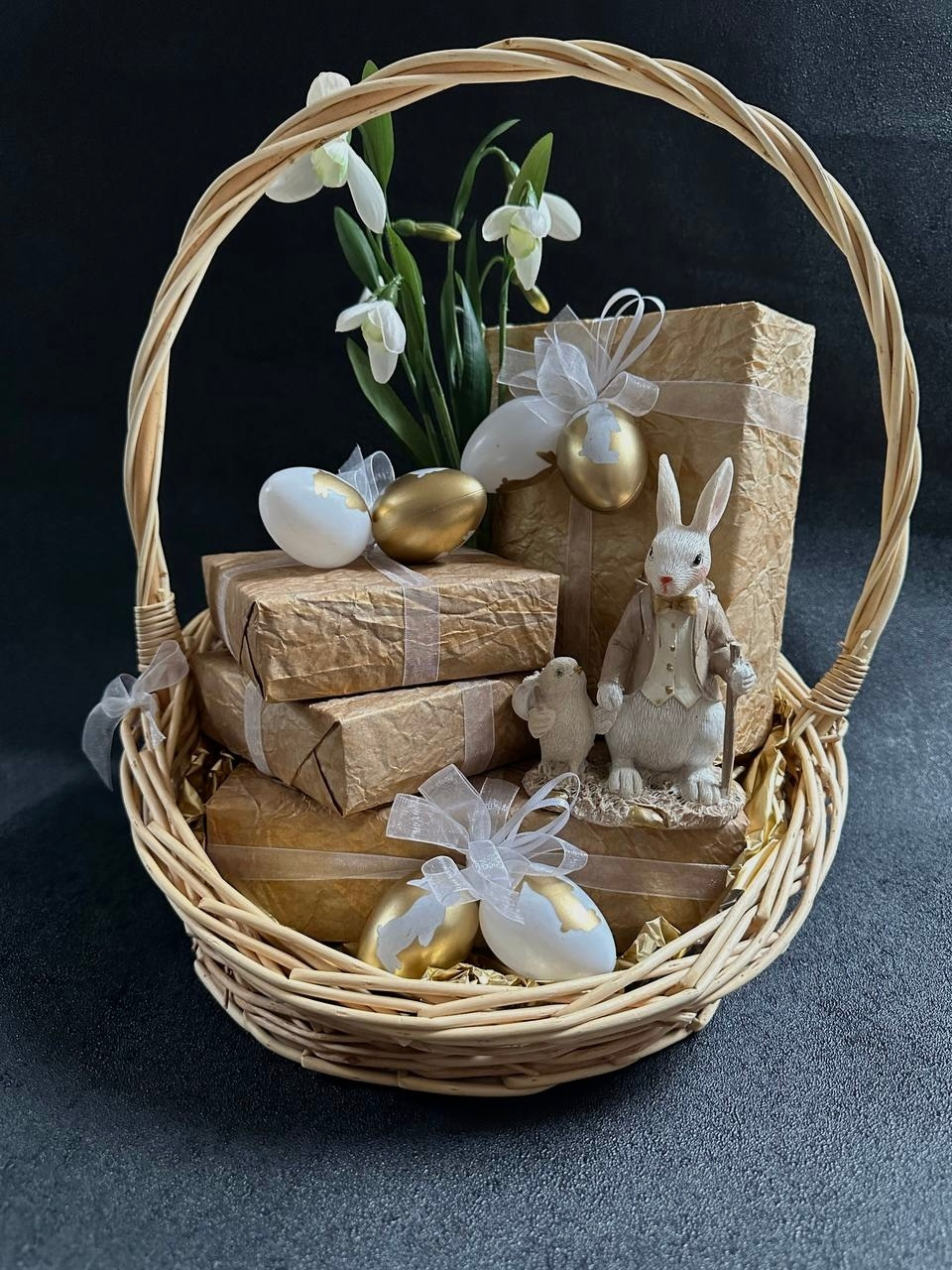 Пасхальная корзинка. Студия подарочных наборов «Владия»