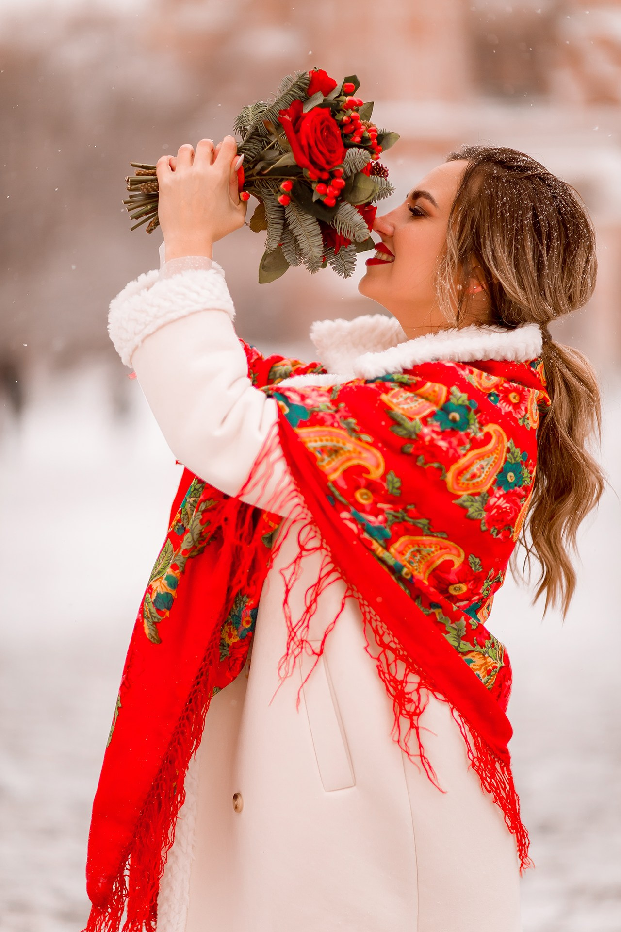 Зимние фотосессии. Katerina Schastlivaya