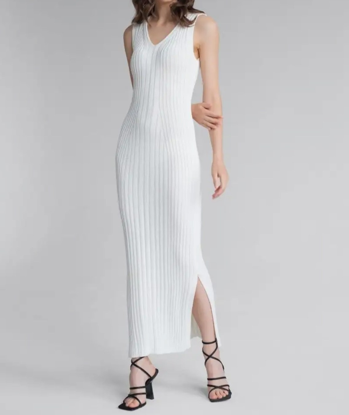 Платье в рубчик 500 руб/час Размер S, M, L | Залоговая стоимость - 3000 руб 