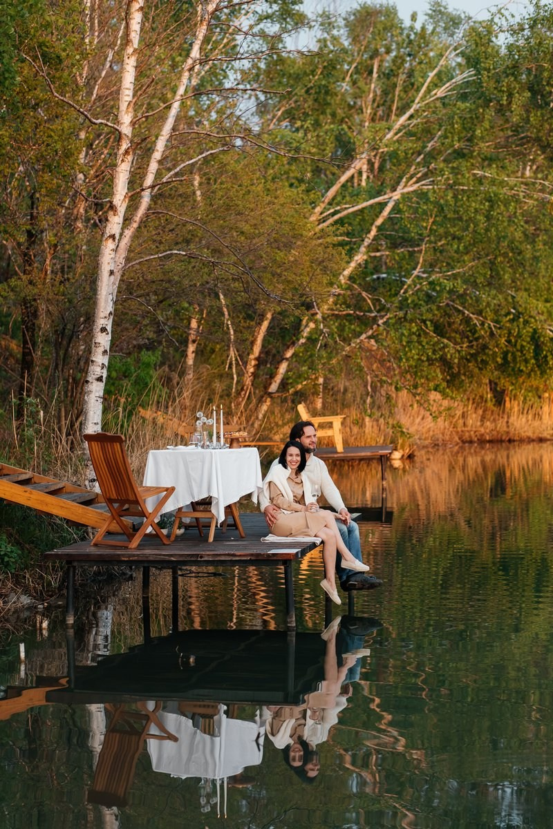 Свидание в парке "Озера" Владивосток. Организация свадеб и других мероприятий во Владивостоке от «Рядом быть»