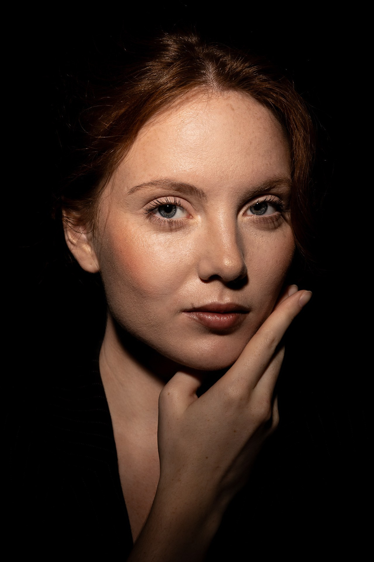 Съёмка в студии. Рита. Портретный фотограф в Москве Евгений Уткин